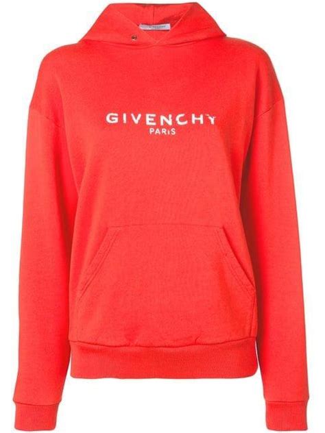 givenchy red jumper mens|givenchy paris sleeveless hoodie.